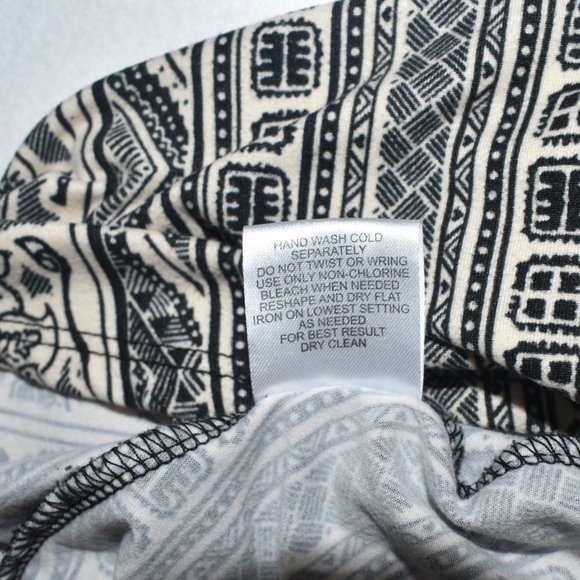 Pink Rose Sz S A-Line Dress Sleeveless Mock Turtleneck, Abstract Pattern - Picture 6 of 6